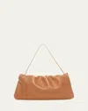 The Row Bourse Xl Shoulder Bag In Napa Leather In French Beige