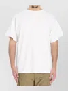 The Row Boxy Cut Cotton T-shirt With Short Sleeves In White