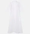 THE ROW BREDEL大廓形棉质府绸衬衫式连衣裙