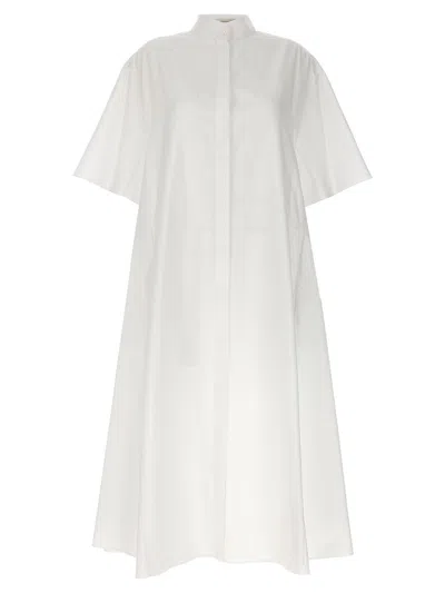 The Row 'bredel' Shirt Dress In White
