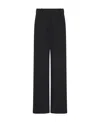 The Row Bremy Straight-leg Trousers In Black