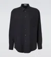 The Row Briar Silk Shirt In Black
