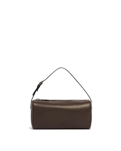 The Row Brown 90s Bag In Brown Marrone   #3d322d