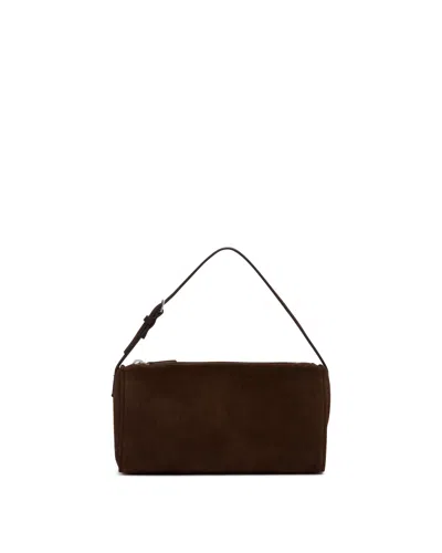 The Row Brown 90s Suede Bag