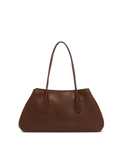 The Row Brown Alger Shoulder Bag