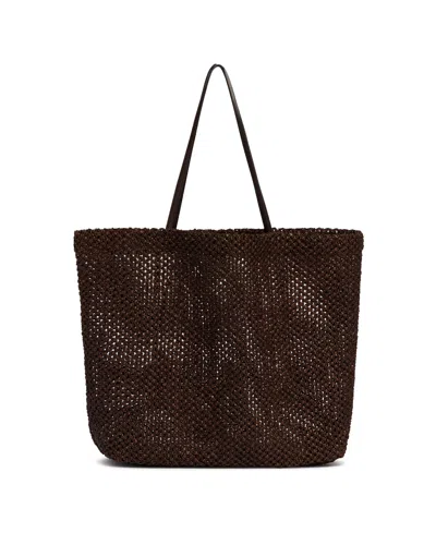 The Row Brown Barn Raffia Bag