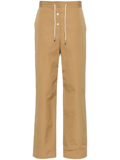 THE ROW BROWN BONNETTE TROUSERS - WOMEN'S - COTTON