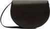 The Row Brown Canteen Shoulder Bag In Dbas Dark Brown Ans