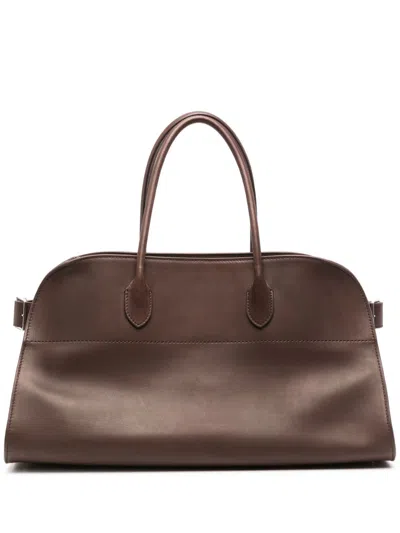 The Row Brown Ew Margaux Tote Bag
