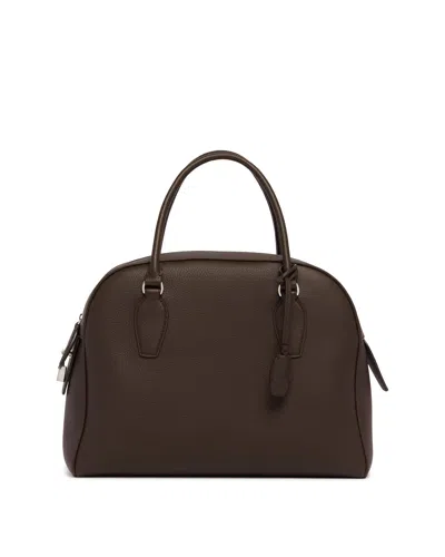 The Row Brown India 12 Leather Bag