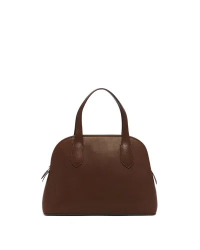 The Row Brown Ingrid Medium Leather Bag
