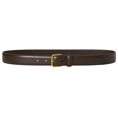 The Row Brown Leather Belt