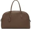 The Row India 12.00 Top-handle Bowling Bag In Leather