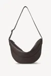 The Row Brown Leather Jouve Bag