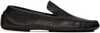 The Row Brown Lucca Loafers In Dbr Dark Brown