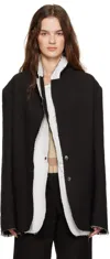 The Row Brown Lysandre Blazer In Dwg Dark Brown Melan