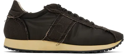 THE ROW BROWN MICA SNEAKERS