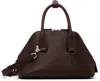 The Row Woman Brown Top Handle Bags In Dbp Dark Brown Pld