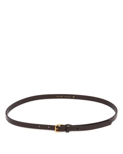 The Row Brown Mini Leather Belt