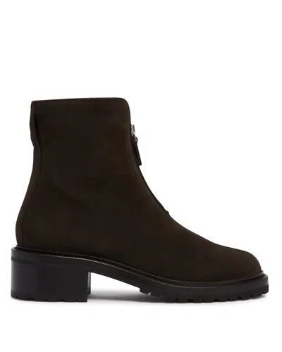 The Row Brown Nobilis Suede Pull-on Boots