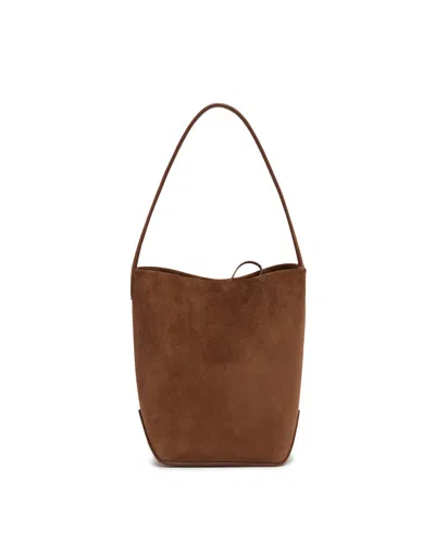 The Row Brown N/s Park Small Edge Tote Bag