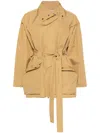 The Row Pierrick Cotton Jacket In 28569645 - Brown Paper