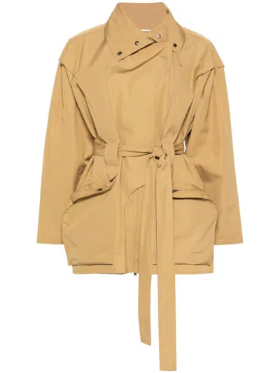 The Row Pierrick Cotton Jacket In Neutral
