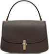 The Row Brown Sofia 8.75 Bag In Drk Chocolat Ang/ans