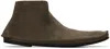 The Row Brown Tyler Desert Boots In Chocolate