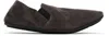 The Row Vincit Slip-on Sneakers In Asp Asphalt