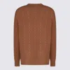 The Row Brown Wool Knitwear In Brown