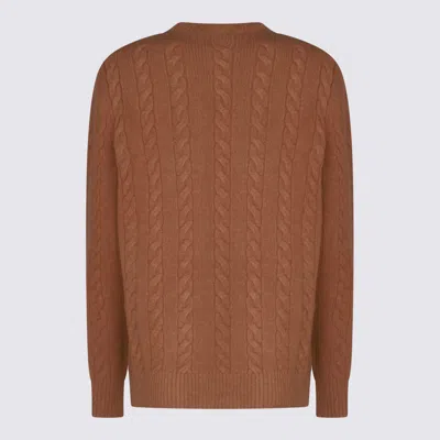THE ROW BROWN WOOL KNITWEAR
