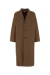 THE ROW BROWN WOOL MOLIERE COAT