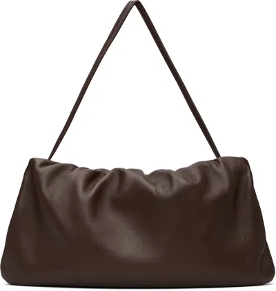 The Row Brown Xl Bourse Bag