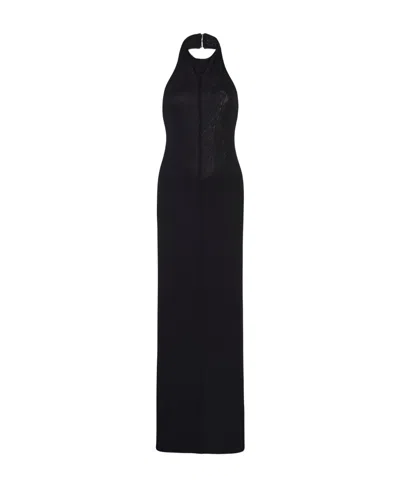 The Row Brynlee Sleeveless Long Dress In Black