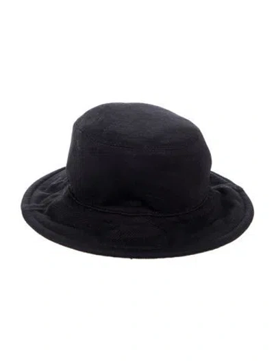 Pre-owned The Row Bucket Hat In Black