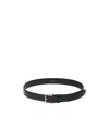 The Row Buckle Belt In Black