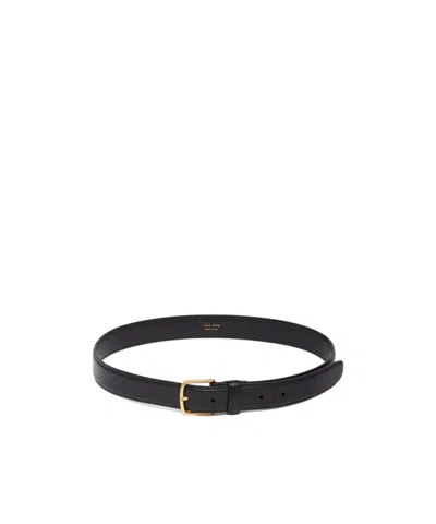 The Row Buckle Belt In Black