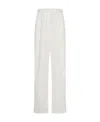 The Row Bufus Logo Casual Pants In White