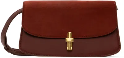 The Row Red E/w Sofia Leather Cross Body Bag