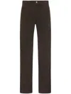 The Row Burt Pant In Cotton In 褐色