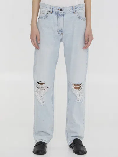 The Row Blue Burty Jeans