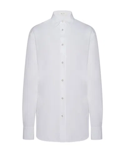 The Row Button-down Shirt In White
