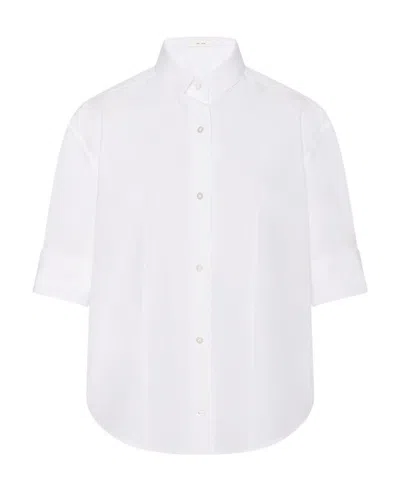The Row Button Shirt In White