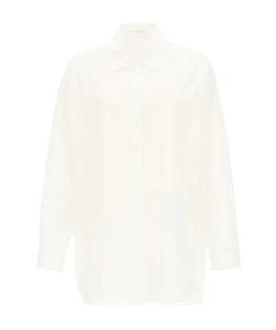 The Row Button Shirt In White