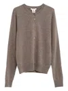 The Row Buttoned Cardigan In Gray