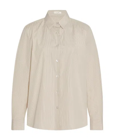 The Row Buttoned Shirt In Nude
