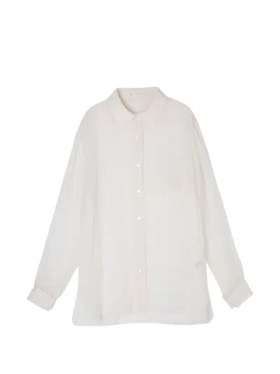 The Row Button-up Shirt In Neutral