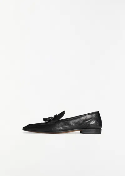 The Row Caden Leather Loafer In Multi