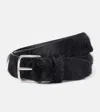 The Row Calf Hair Belt